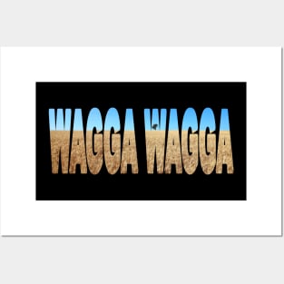 WAGGA WAGGA - Outback NSW Australia Wheat Fields Posters and Art